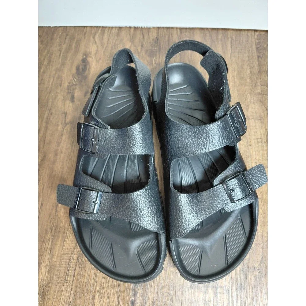 Birkenstock Birki's Aruba Black Strappy Sandals Shoes Men's Size 46/13
